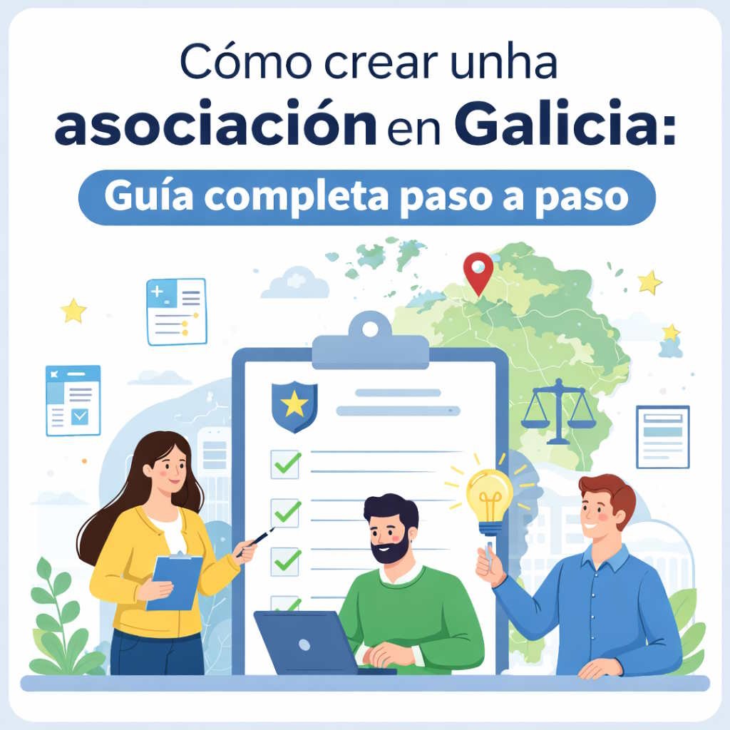 Cómo crear unha asociación en Galicia: guía completa paso a paso